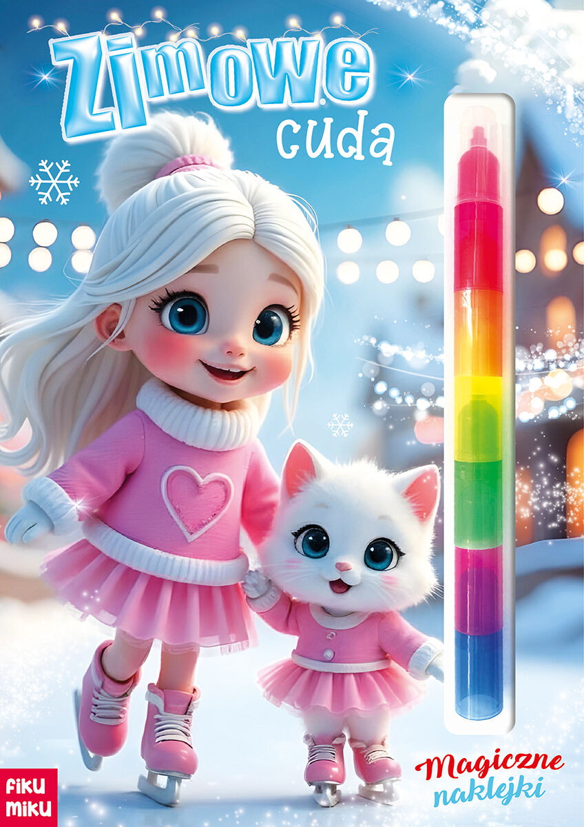 Zimowe cuda. Magiczne naklejki