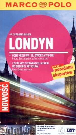 Londyn. Przewodnik z atlasem drogowym
