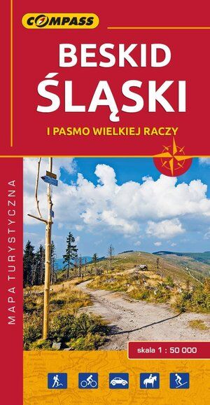 Gorce Mapa turystyczna w skali 1:40 000