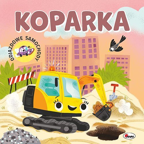 Odjazdowe samochody. Koparka