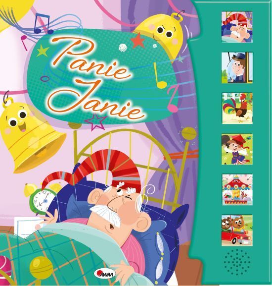 Panie Janie. Książka dźwiękowa z piosenkami dla dzieci