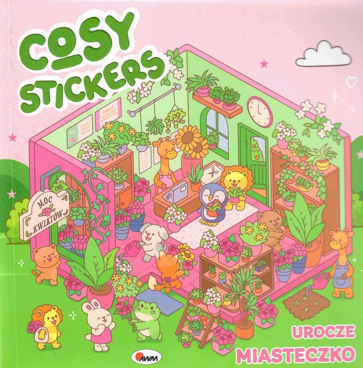 Cosy stickers. Urocze miasteczko