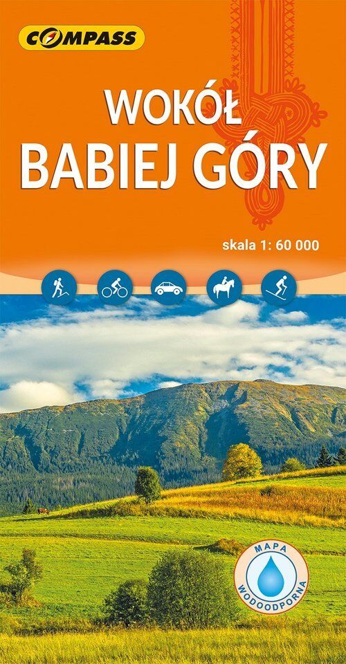 Wokół Babiej Góry. Mapa turystyczna w skali 1:60 000