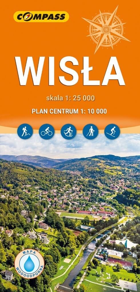Wisła. Mapa turystyczna w skali 1:10 000