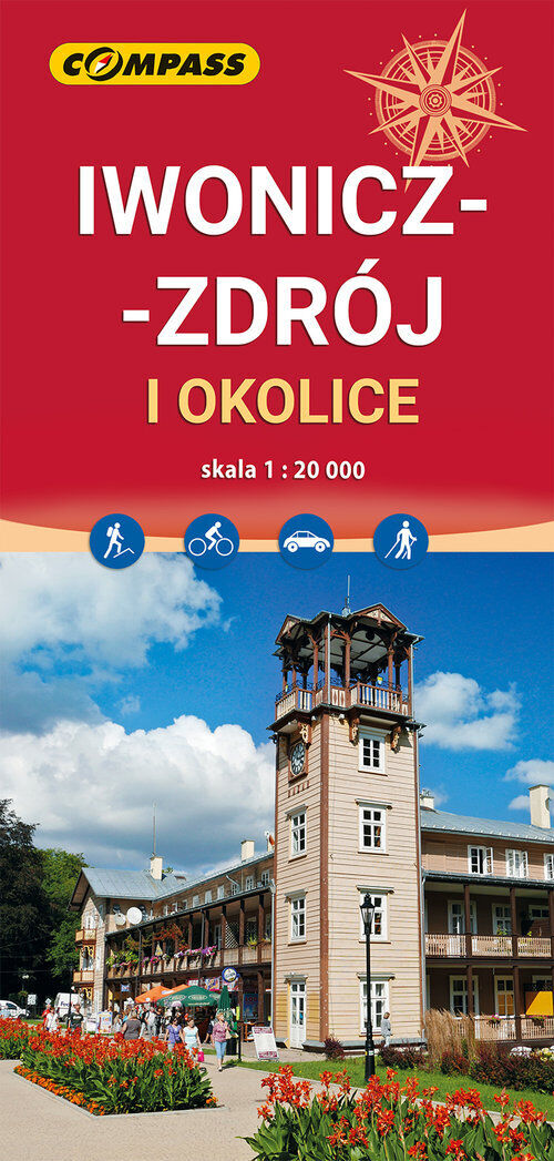 Iwonicz-Zdrój, Rymanów-Zdrój i okolice. Mapa turystyczna w skali 1:20 000