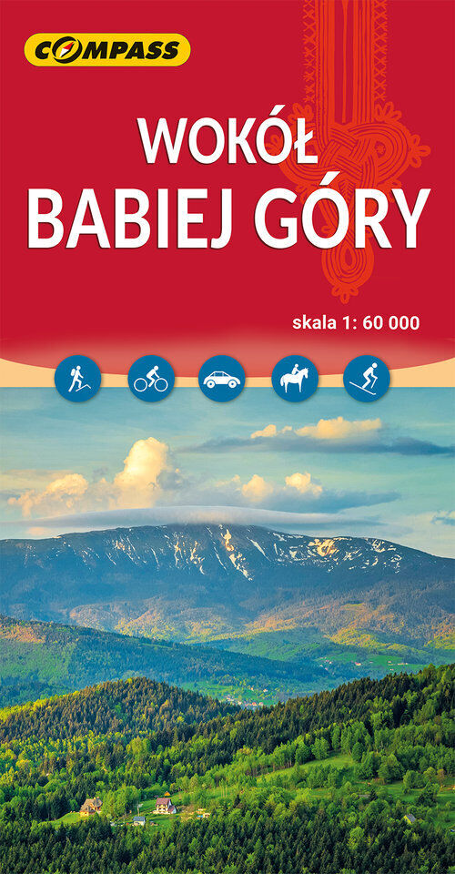 Wokół Babiej Góry. Mapa turystyczna w skali 1:60 000