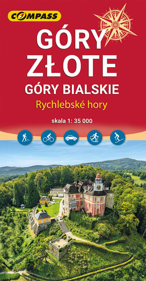 Góry Złote. Mapa turystyczna w skali 1:35 000