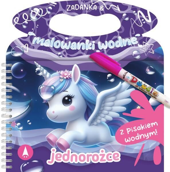Jednorożce. Zadanka & malowanki wodne