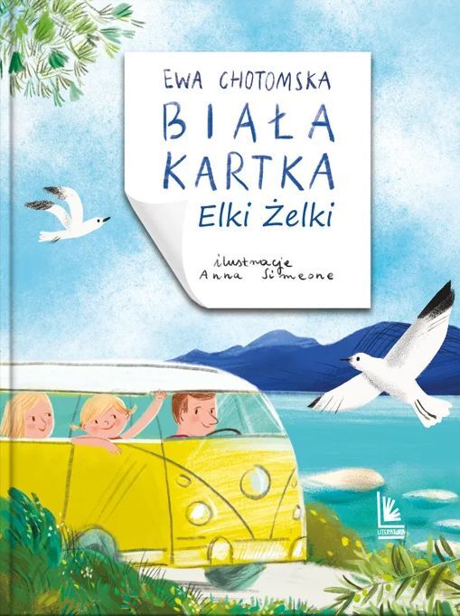 Biała kartka Elki Żelki