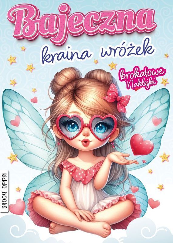 Bajeczna kraina wróżek. Brokatowe naklejki