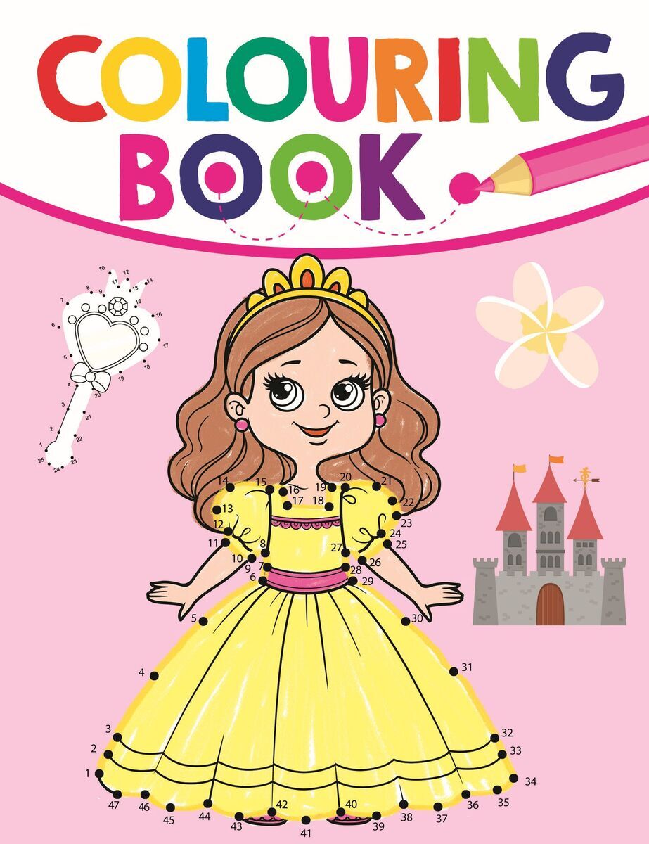 Colouring Book Księżniczka