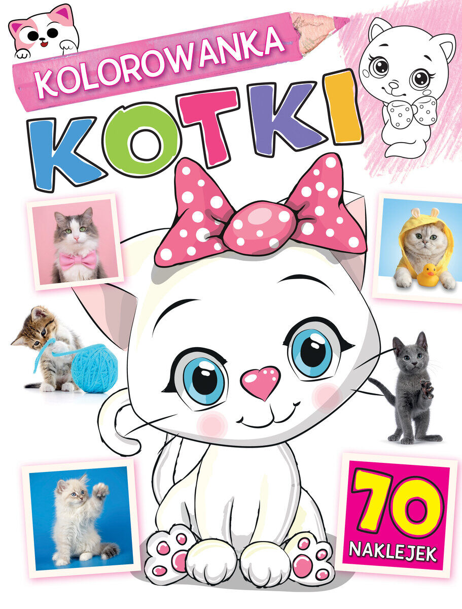 Kolorowanka Kotki