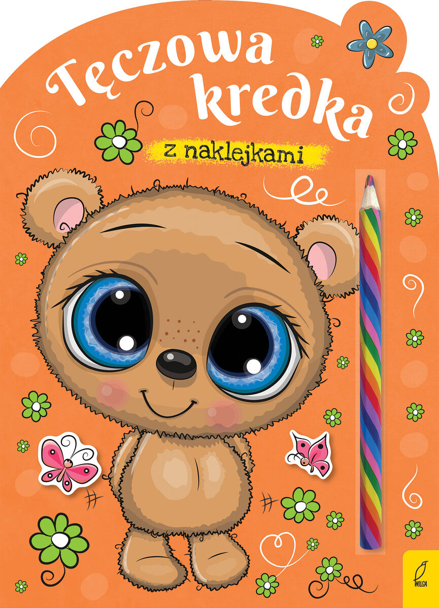 Tęczowa kredka. Miś