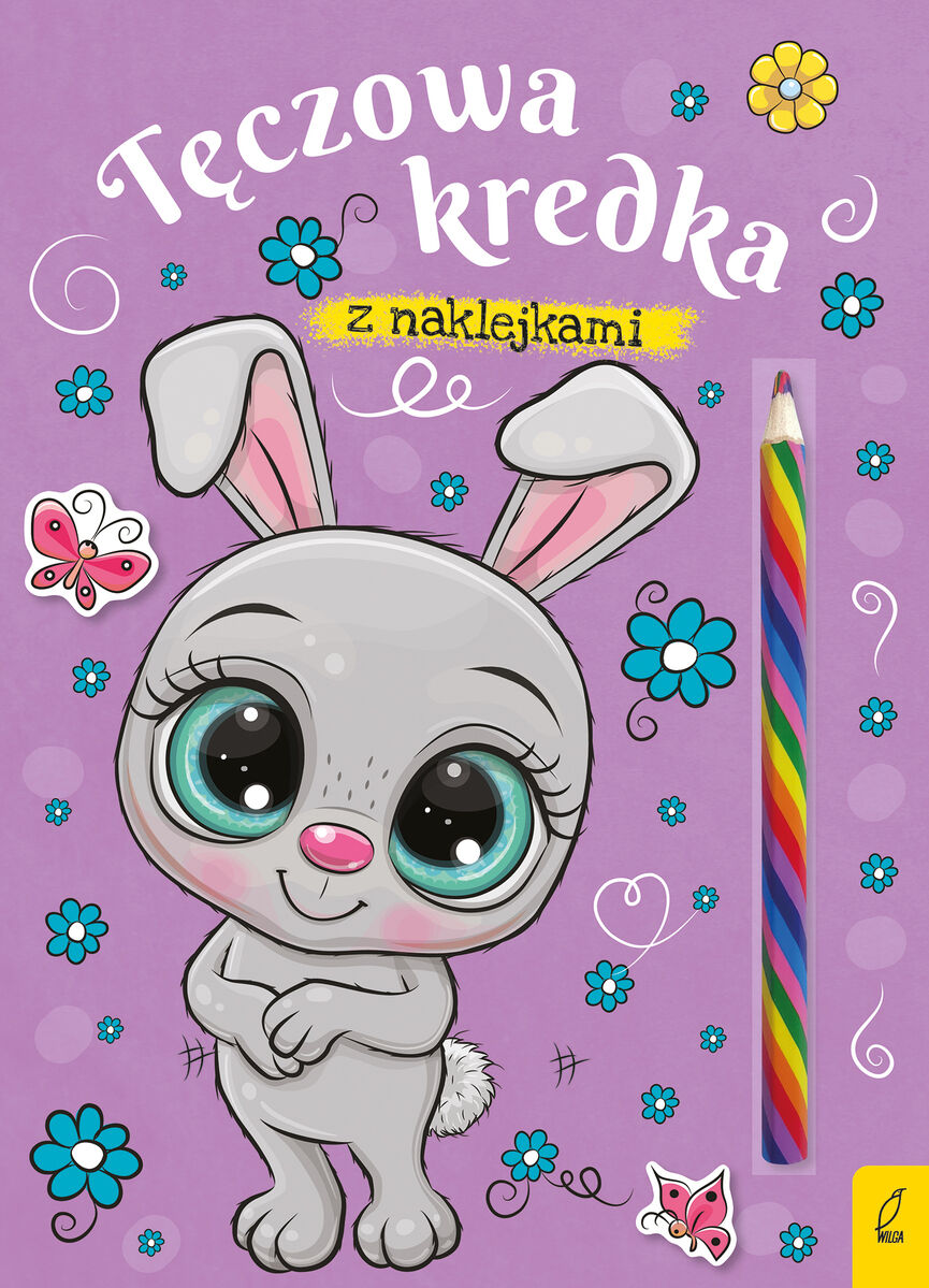 Tęczowa kredka. Królik