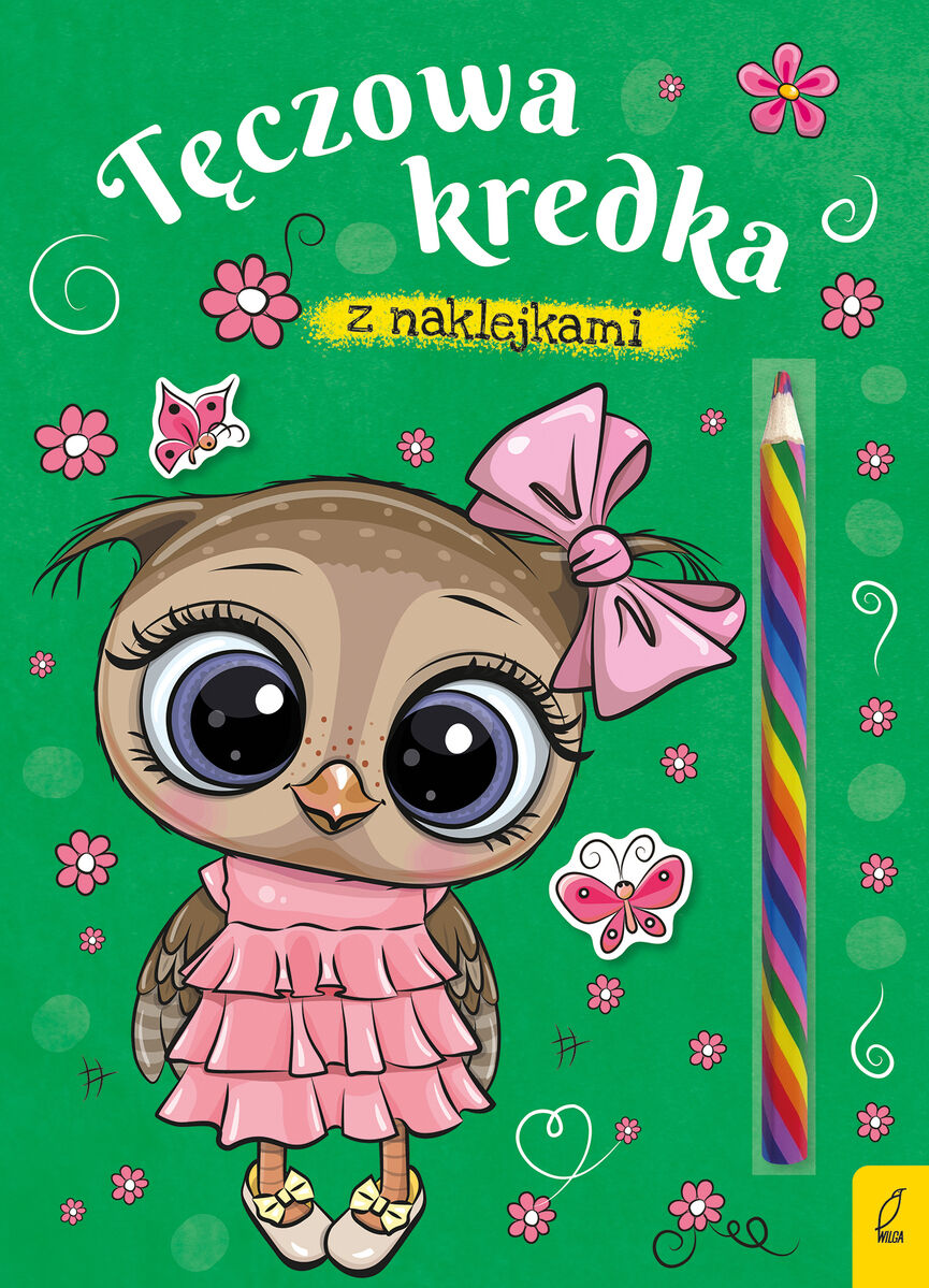 Tęczowa kredka. Sówka