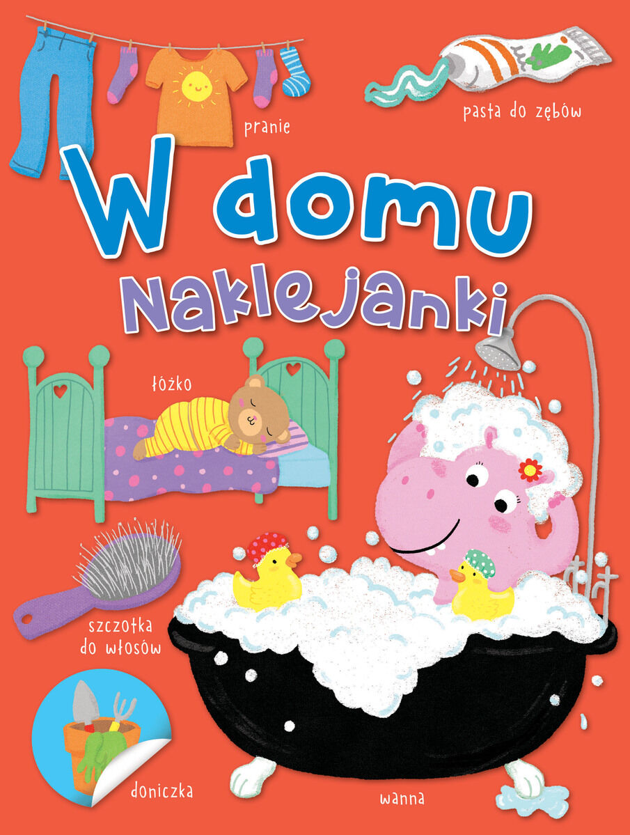 W domu. Naklejanki