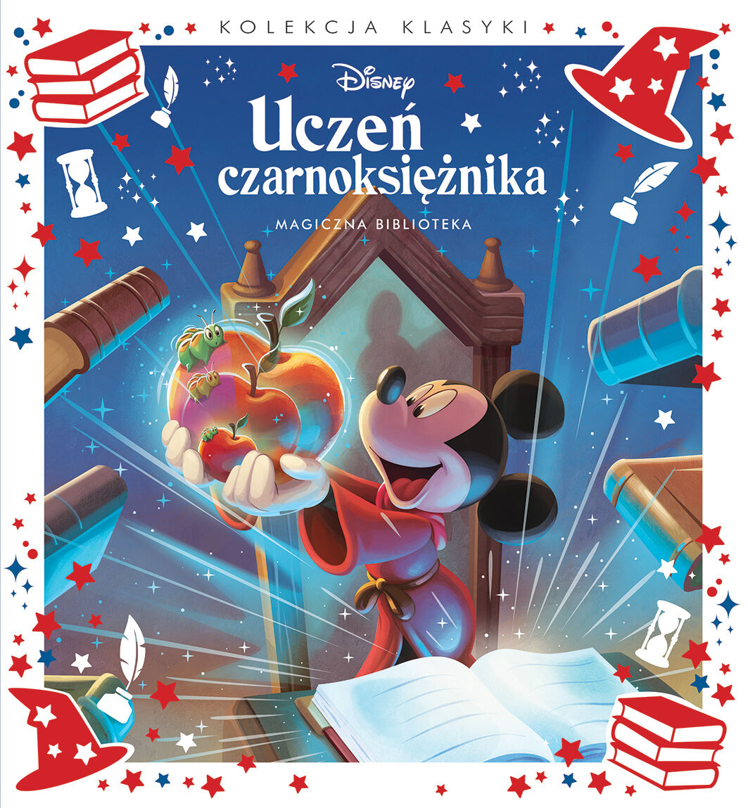 Kolekcja klasyki. Uczeń czarnoksiężnika. Magiczna biblioteka. Disney