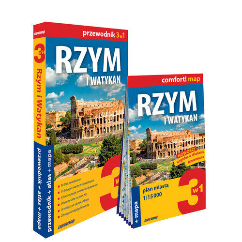 Rzym i Watykan. Przewodnik 3w1