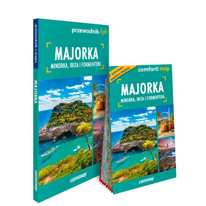 Majorka, Minorka, Ibiza i Formentera. Przewodnik light + mapa