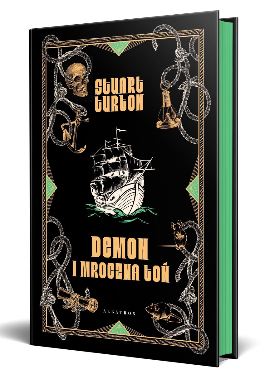Demon i mroczna toń (barwione krawędzie)
