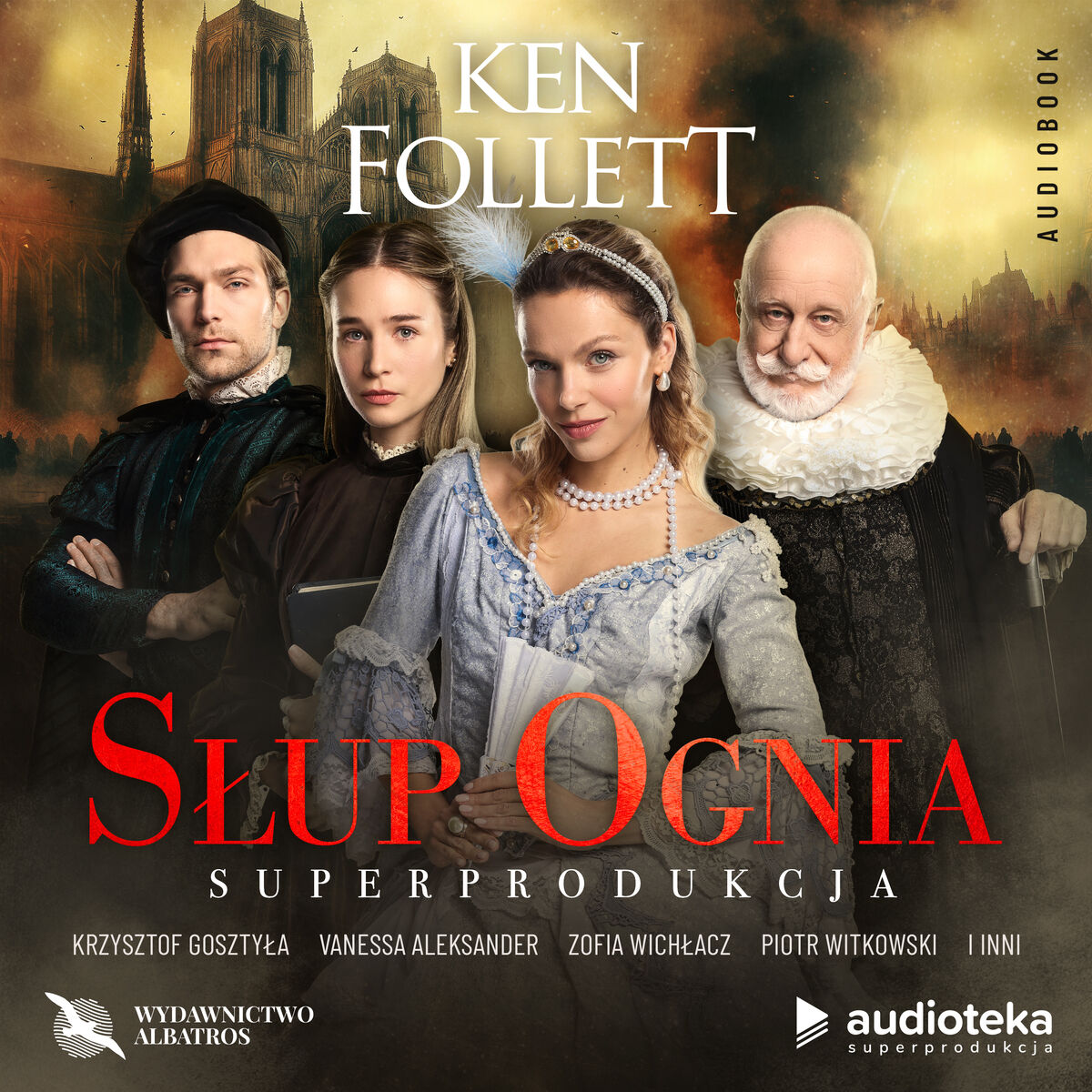 Słup ognia (książka audio - superprodukcja audio / CD pak)