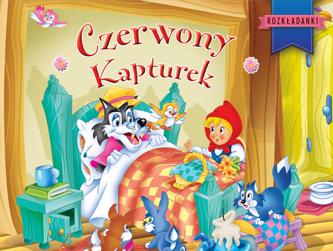 Czerwony Kapturek. Rozkładanki