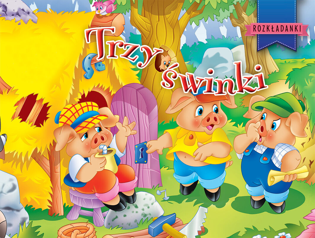 Trzy świnki. Rozkładanki
