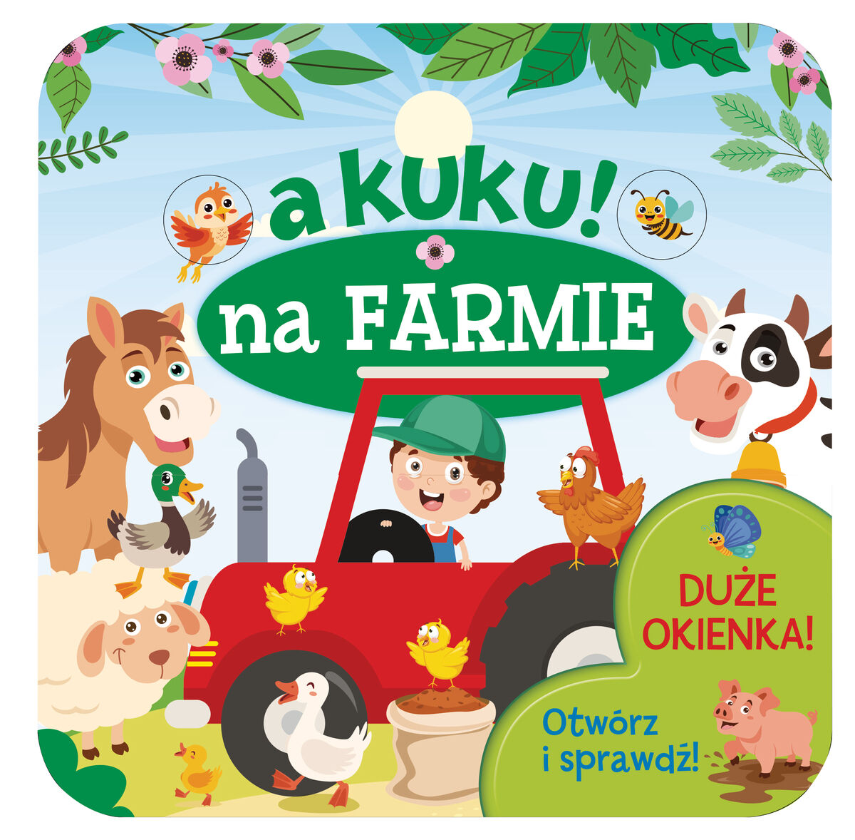 A kuku! Na farmie. Otwórz i sprawdź!