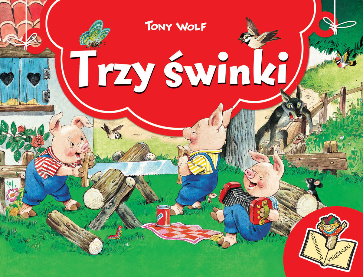 Trzy świnki. Rozkładane książeczki
