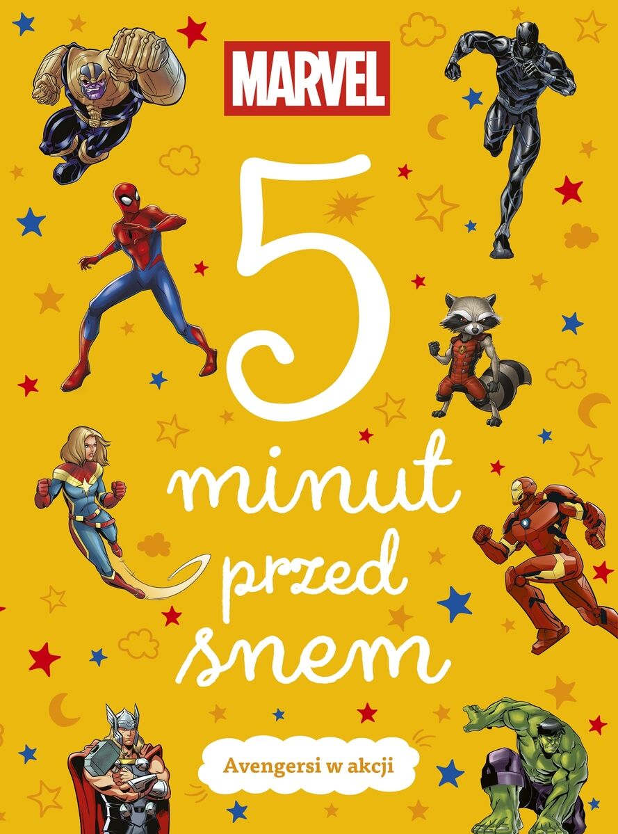 5 minut przed snem. Avengersi w akcji. Marvel
