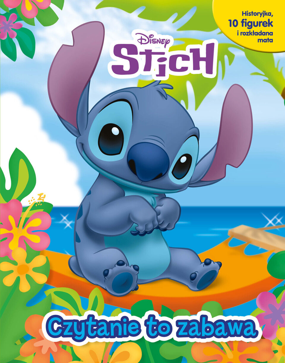 Czytanie to zabawa. Disney Stitch