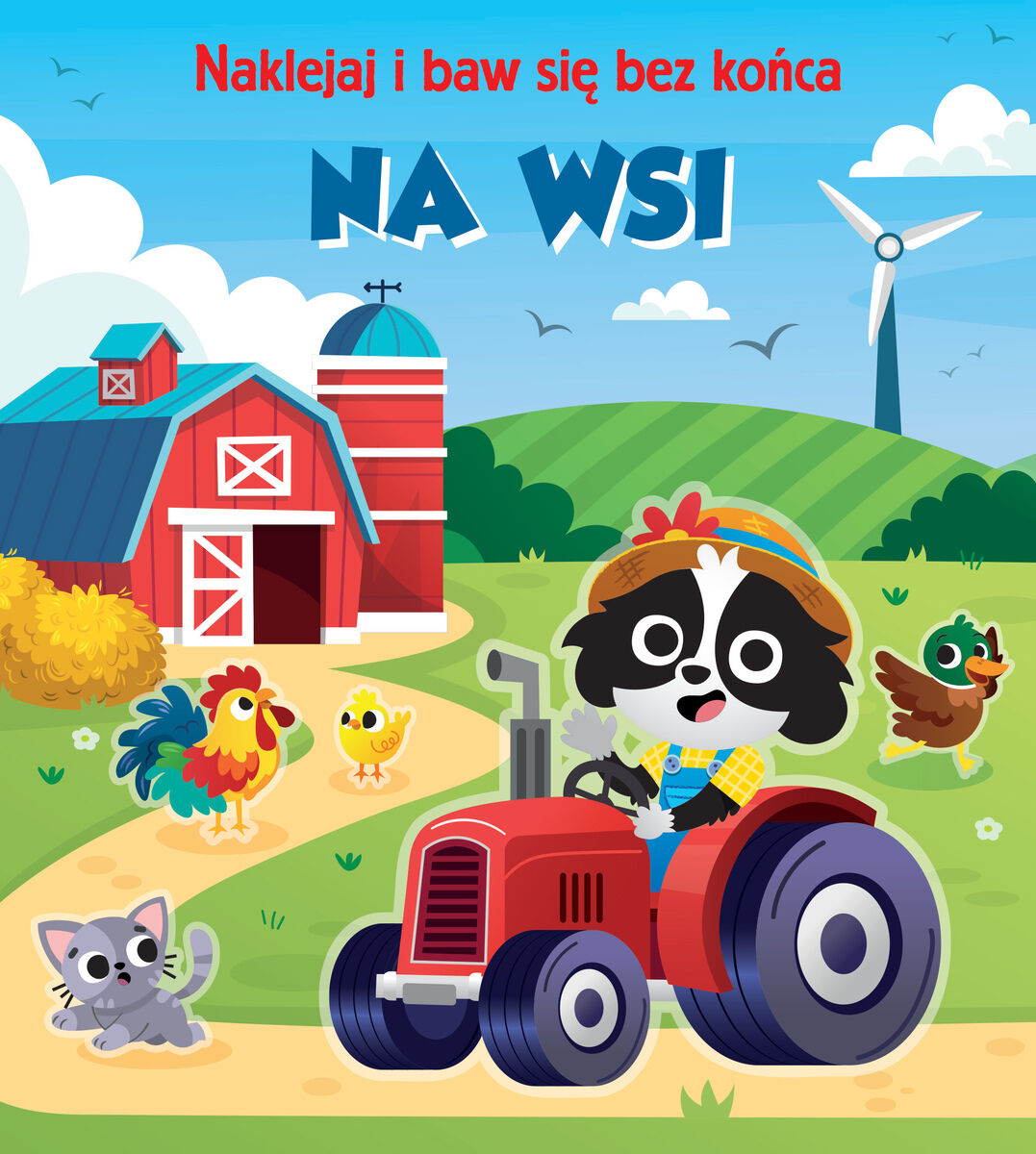 Na wsi. Naklejaj i baw się bez końca