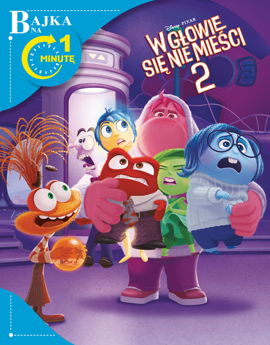 Bajka na 1 minutę. Disney Pixar W głowie się nie mieści 2