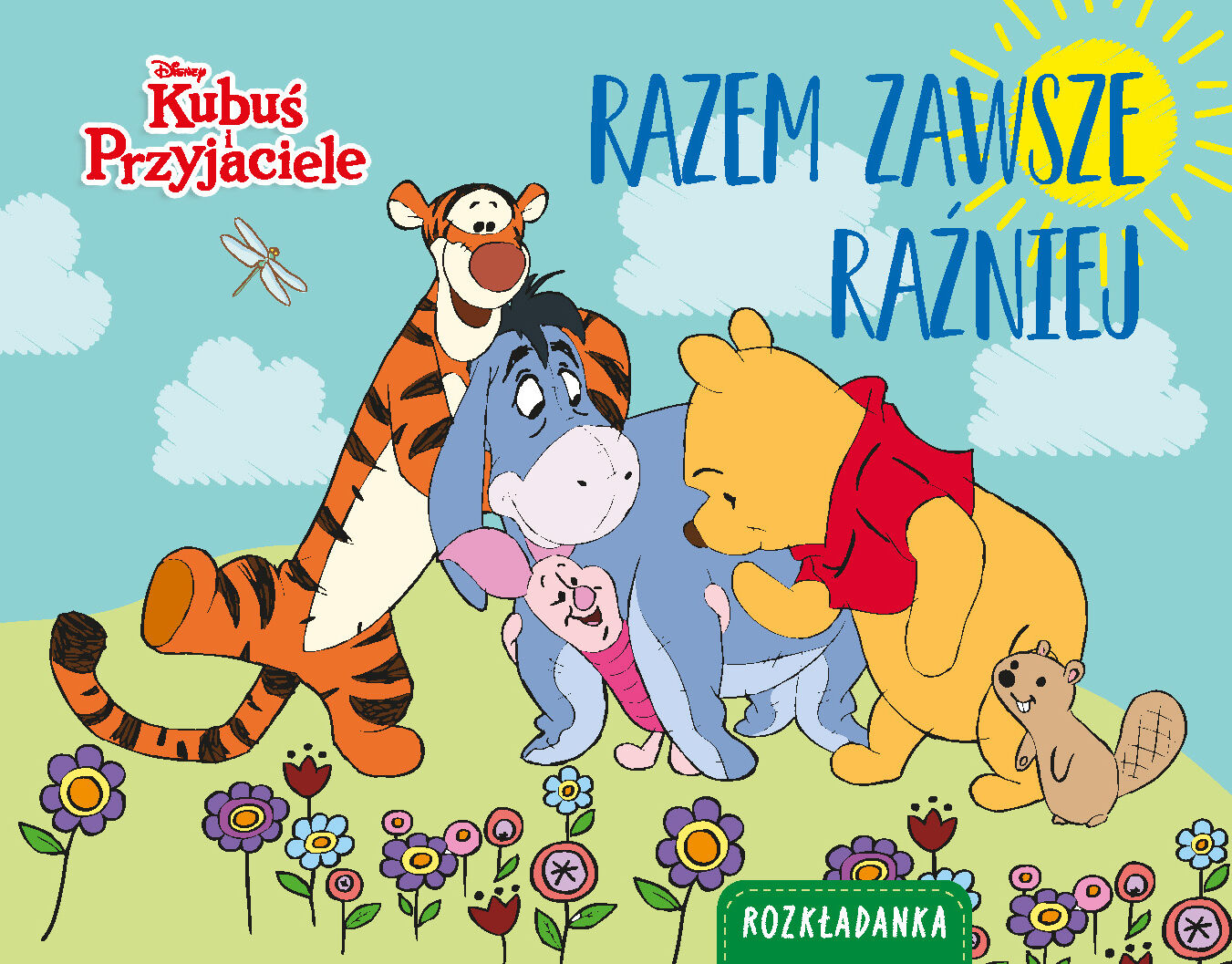 Razem zawsze raźniej. Rozkładanka. Disney Kubuś i Przyjaciele