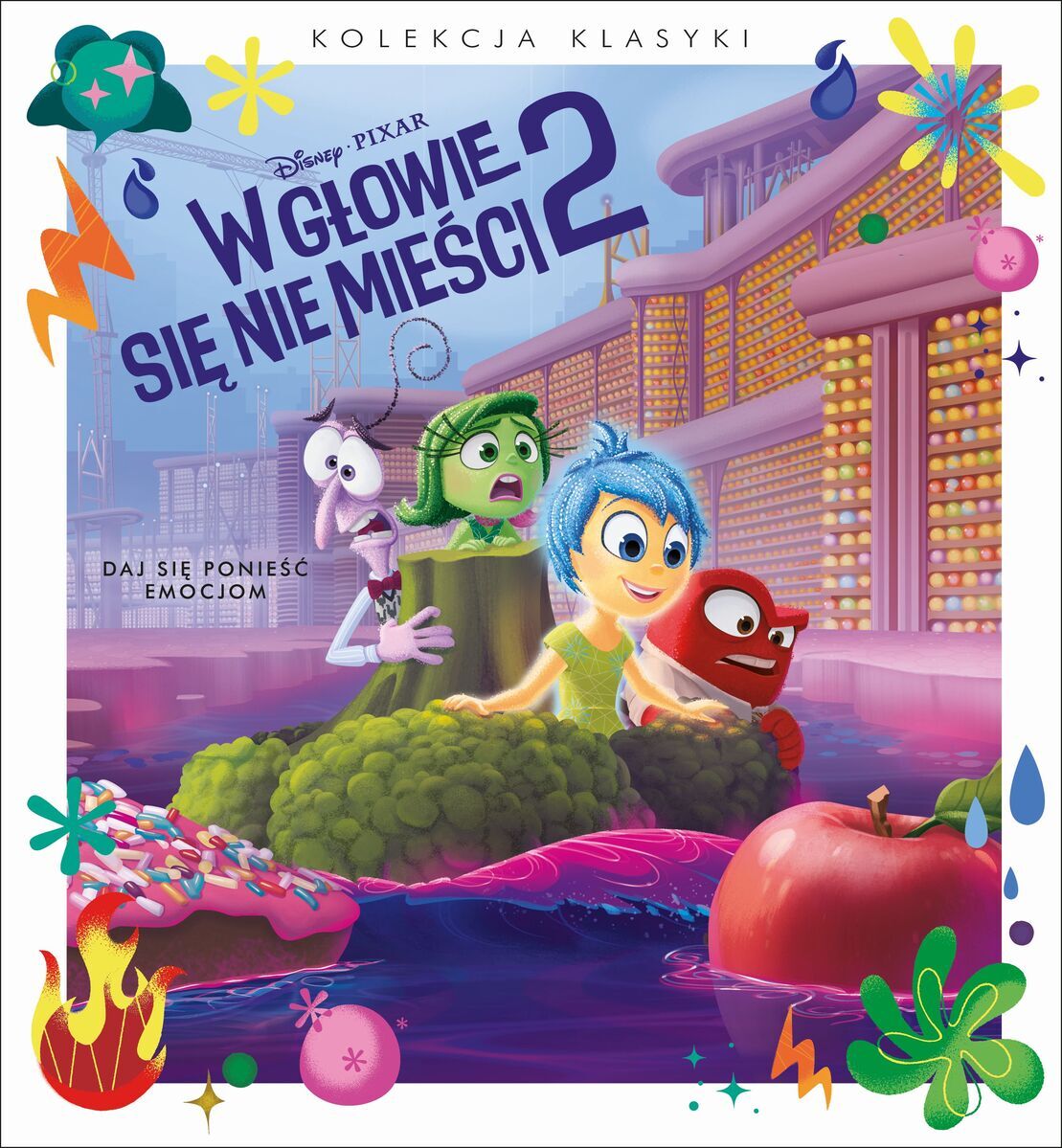 Kolekcja klasyki. Daj się ponieść emocjom. Disney Pixar W głowie się nie mieści 2