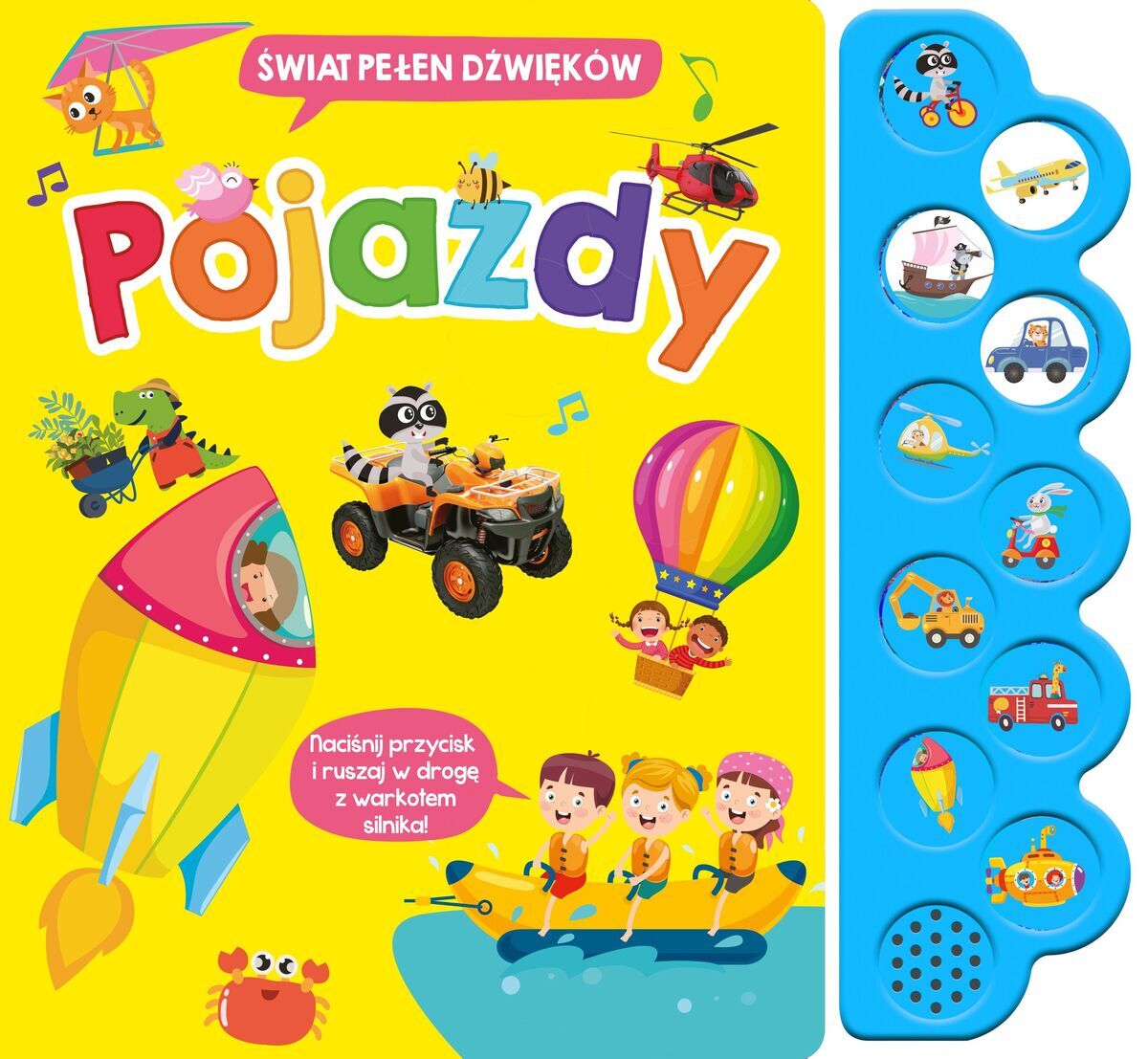 Pojazdy. Świat dźwięków