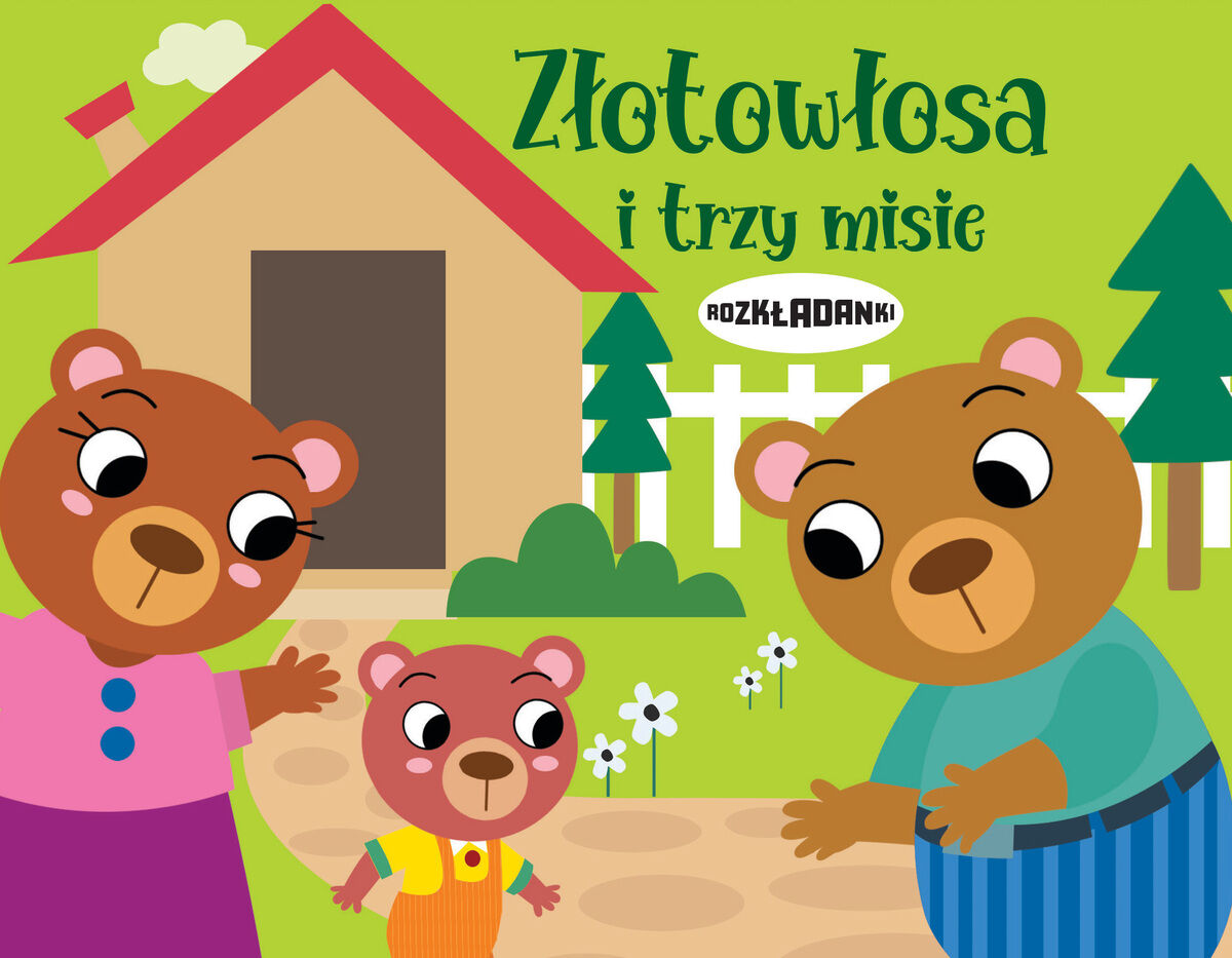 Złotowłosa i trzy misie. Rozkładanki
