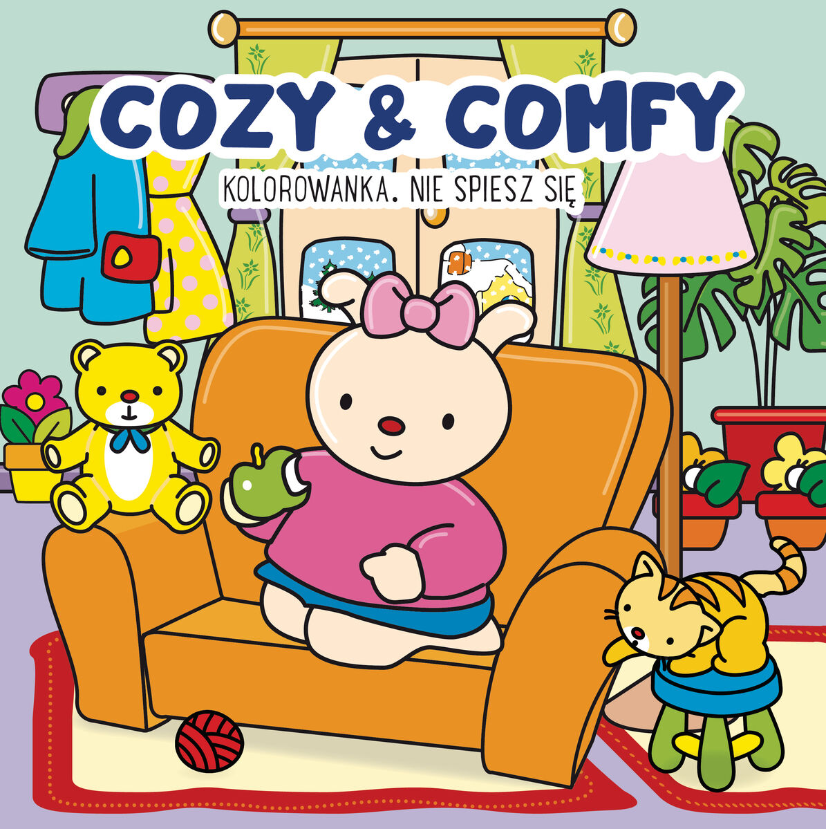 Cozy & Comfy. Nie spiesz się. Kolorowanka antystresowa