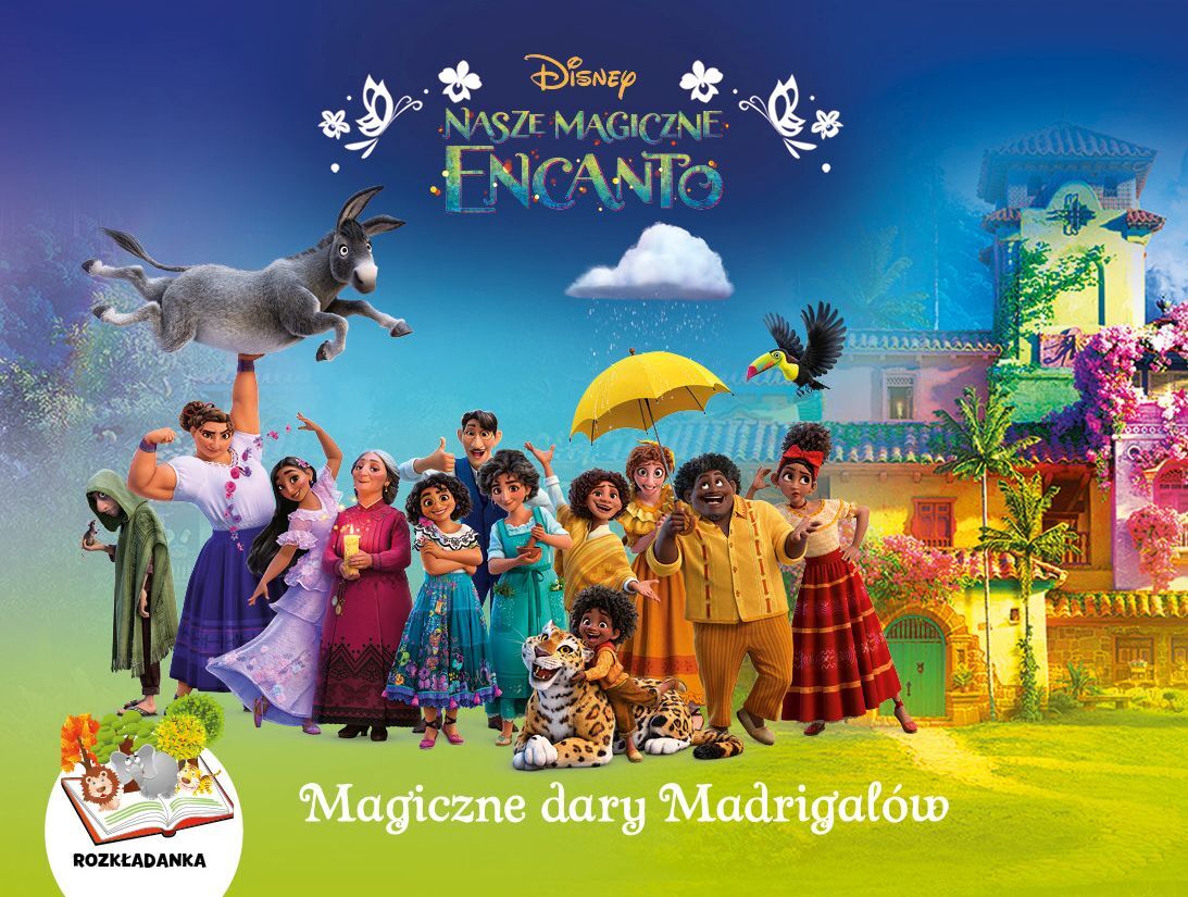 Magiczne dary Madrigalów. Rozkładanka. Disney Nasze magiczne Encanto