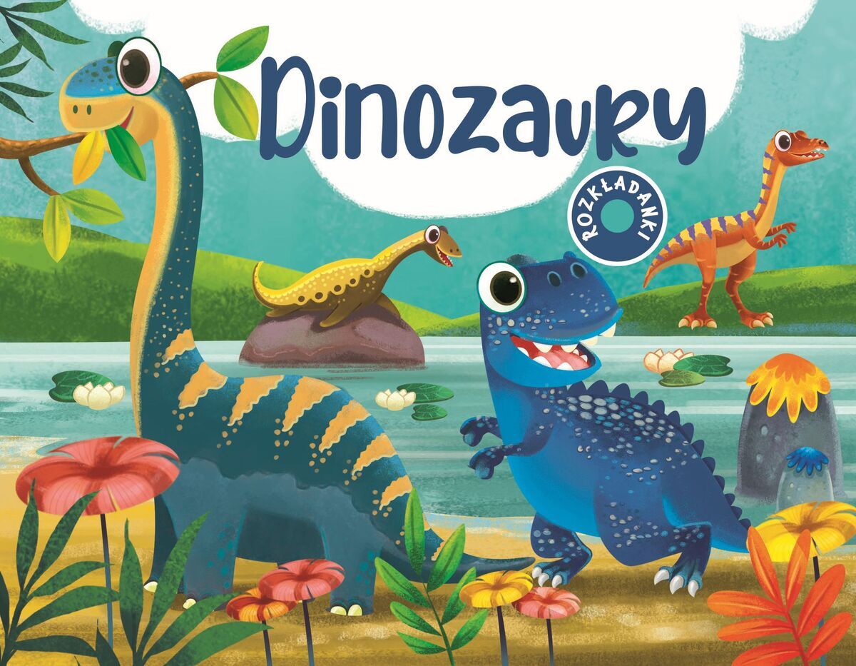 Dinozaury. Rozkładanki
