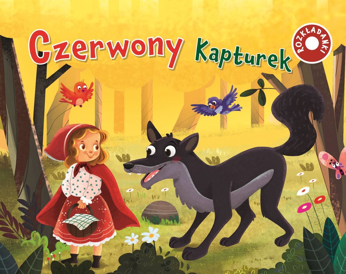Czerwony Kapturek. Rozkładanki