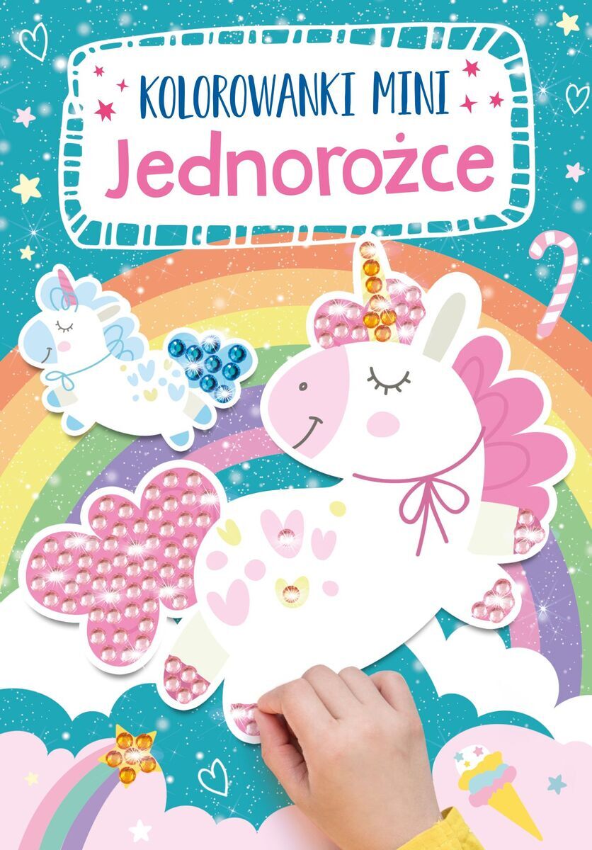 Kolorowanki mini. Jednorożce