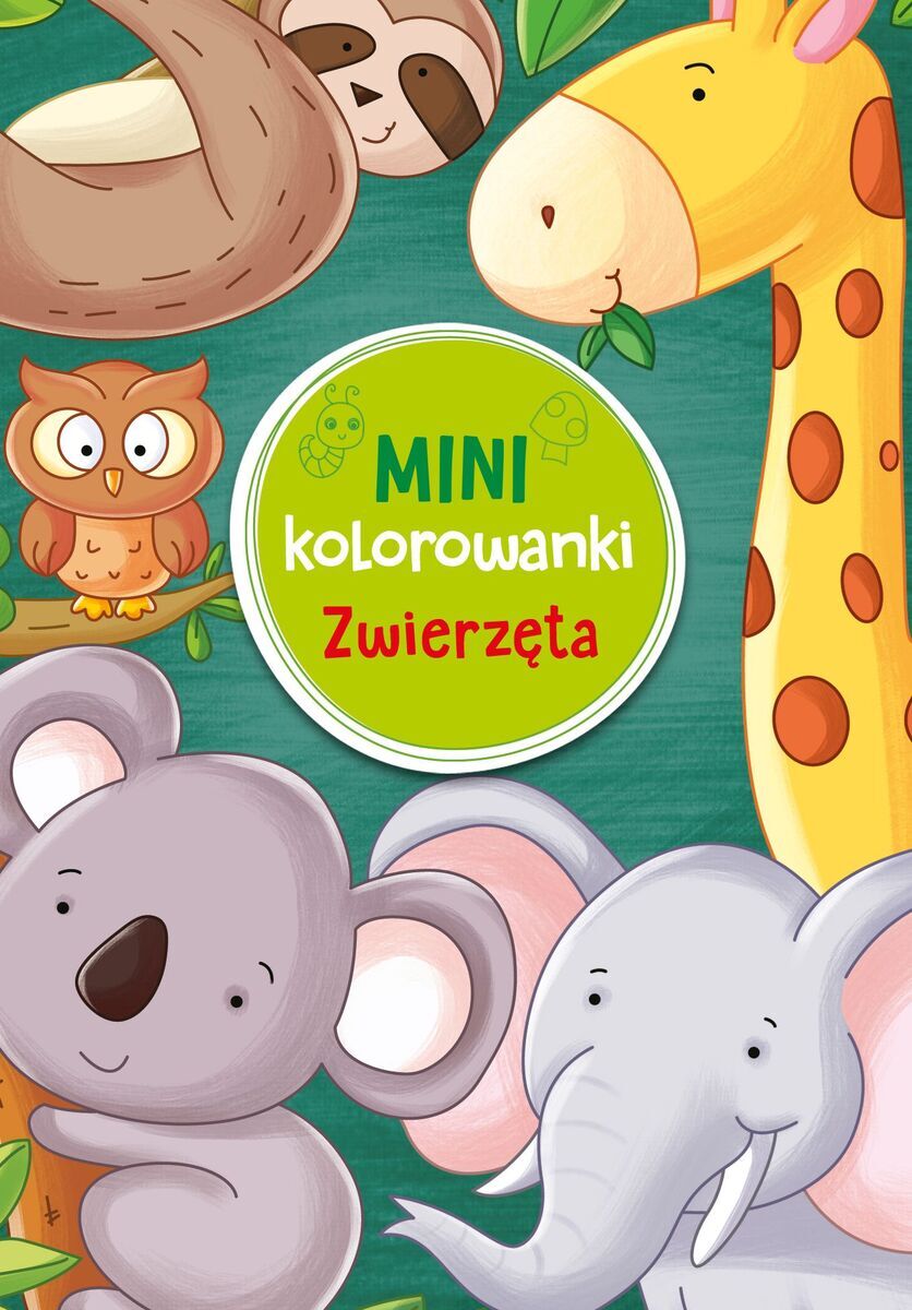 Mini kolorowanki. Zwierzęta
