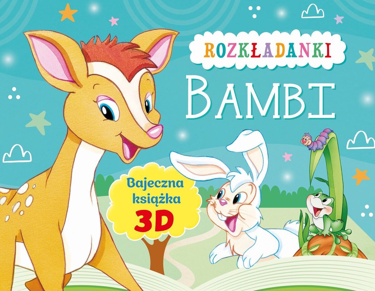 Bambi. Rozkładanki. Bajeczna książka 3D