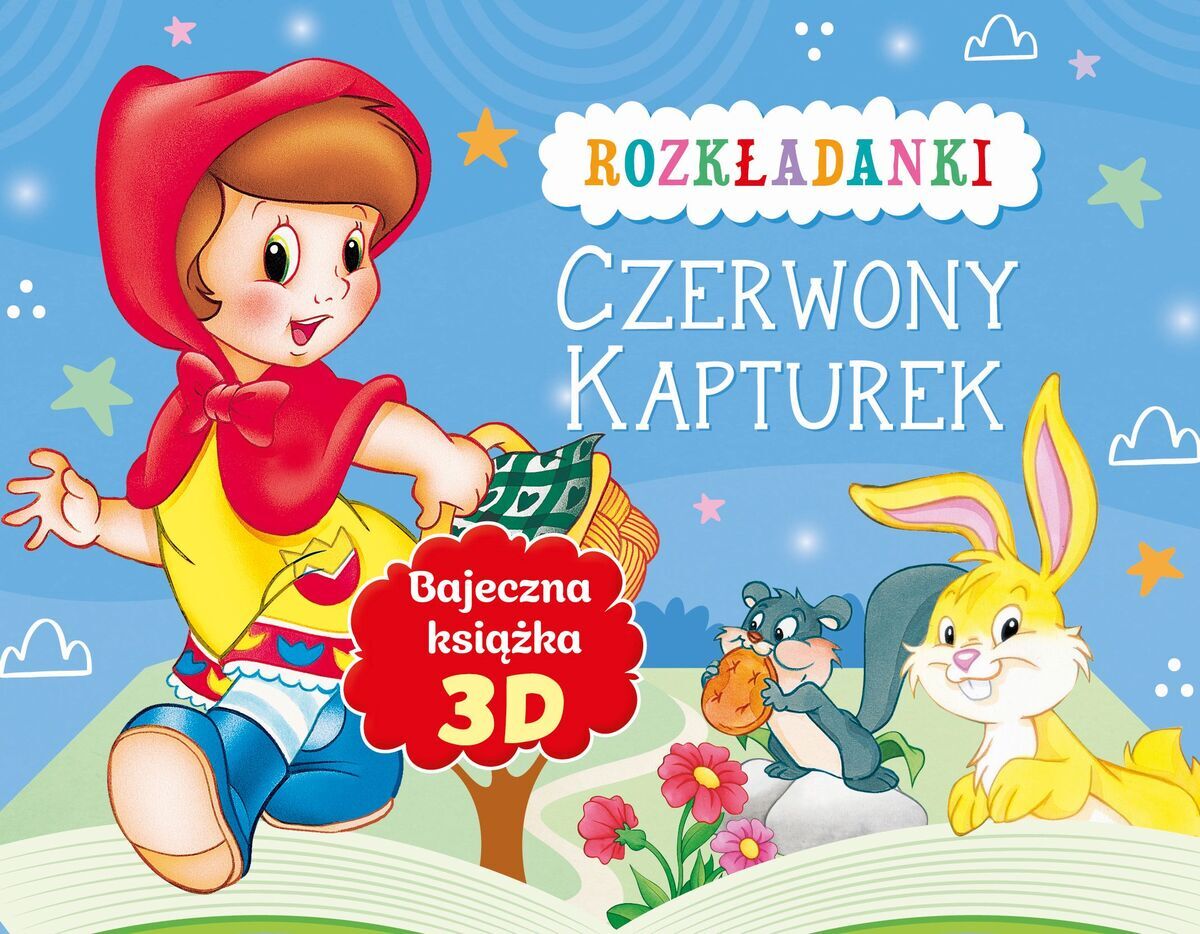 Czerwony Kapturek. Rozkładanki