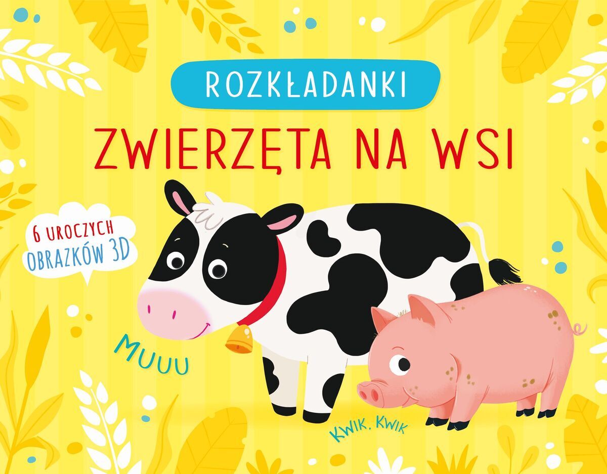 Zwierzęta na wsi. Rozkładanki