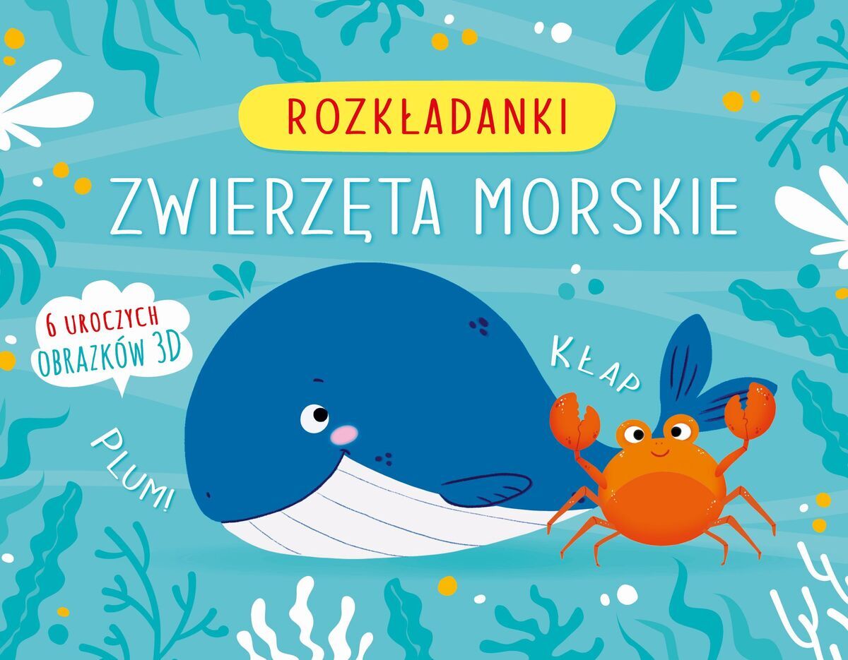 Zwierzęta morskie. Rozkładanki