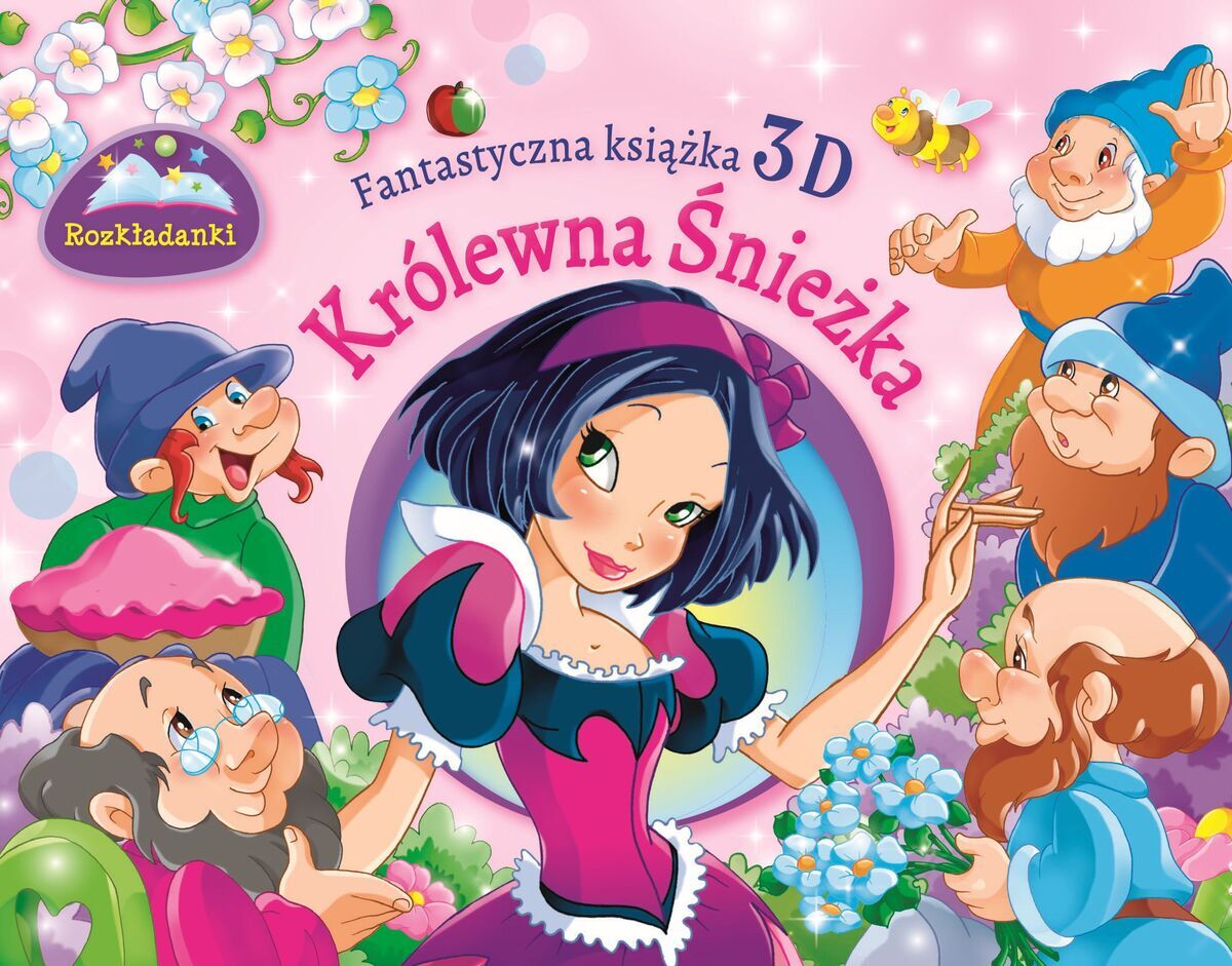 Fantastyczna książka 3D. Królewna Śnieżka. Rozkładanki