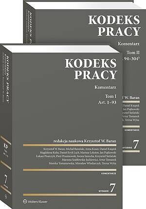 Kodeks pracy. Komentarz. Tom I i II