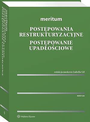 Meritum. Postępowania restrukturyzacyjne. Postępowanie upadłościowe [PRZEDSPRZEDAŻ]